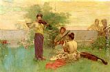 Henry Siddons Mowbray Famous Paintings - Arcadia